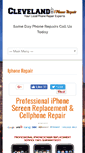 Mobile Screenshot of iphonerepaircleveland.org